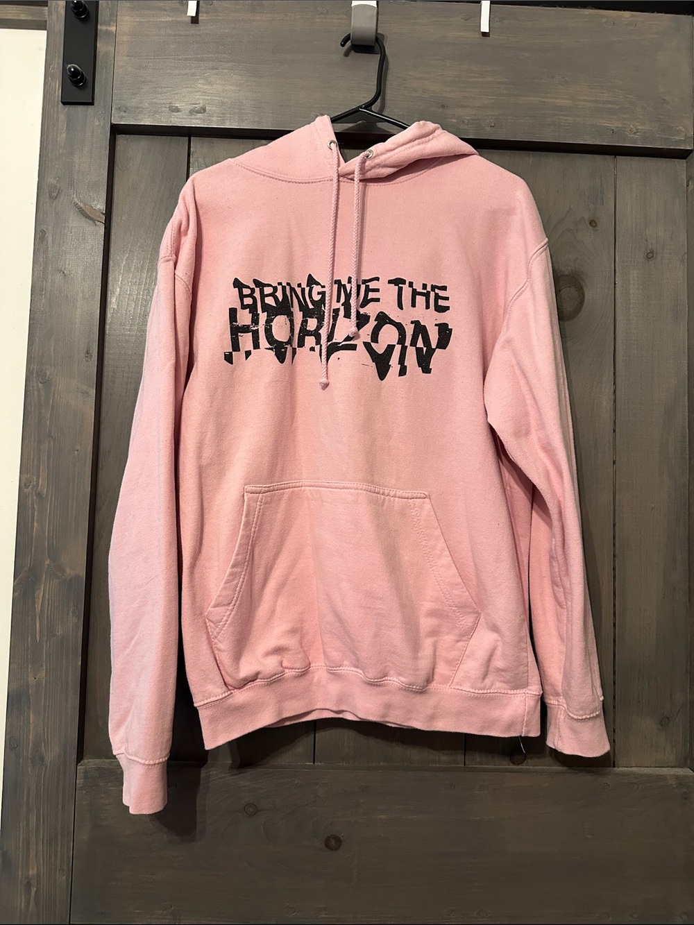 Bring Me the Horizon Pink Graphic Hoodie